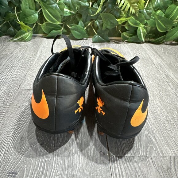 Nike Hypervenom Phelon FG Orange Black Cleats 599730-008 US 7 UK 6 Rare main image 11